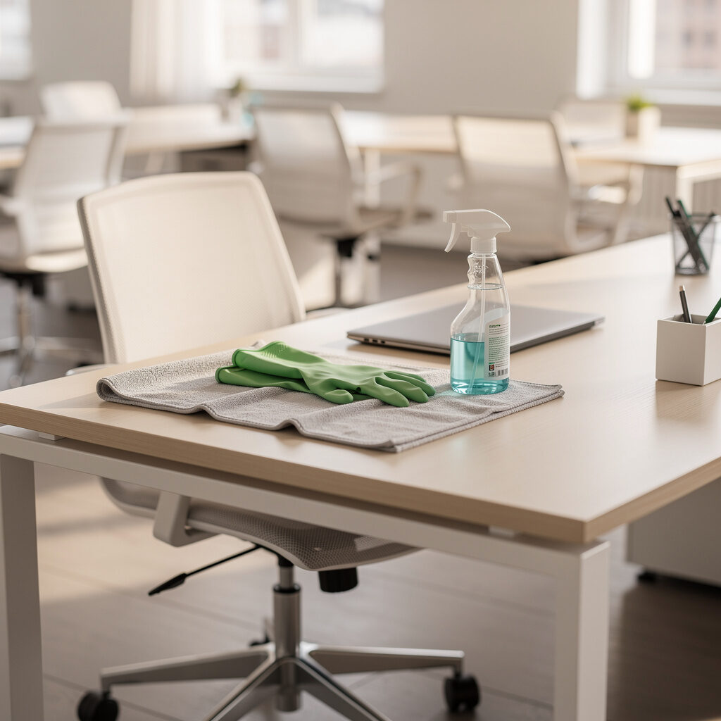 Büroreinigung für saubere Arbeitsplätze – unsere Leistungen im Überblick – Gebäude- und Hausmeisterservice Baas